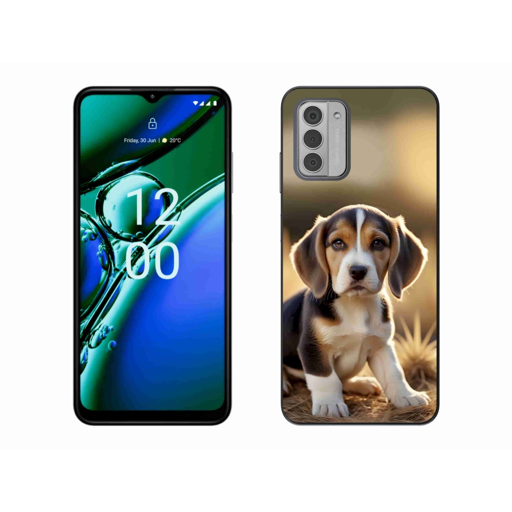 Gelový kryt mmCase na Nokia G42 - roztomilý bígl