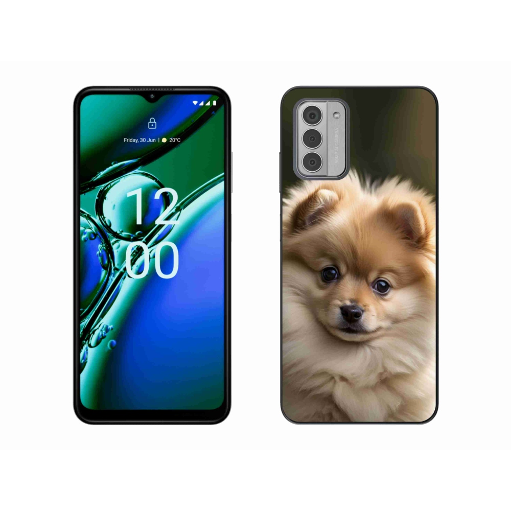 Gelový kryt mmCase na Nokia G42 - roztomilý pomeranian 2