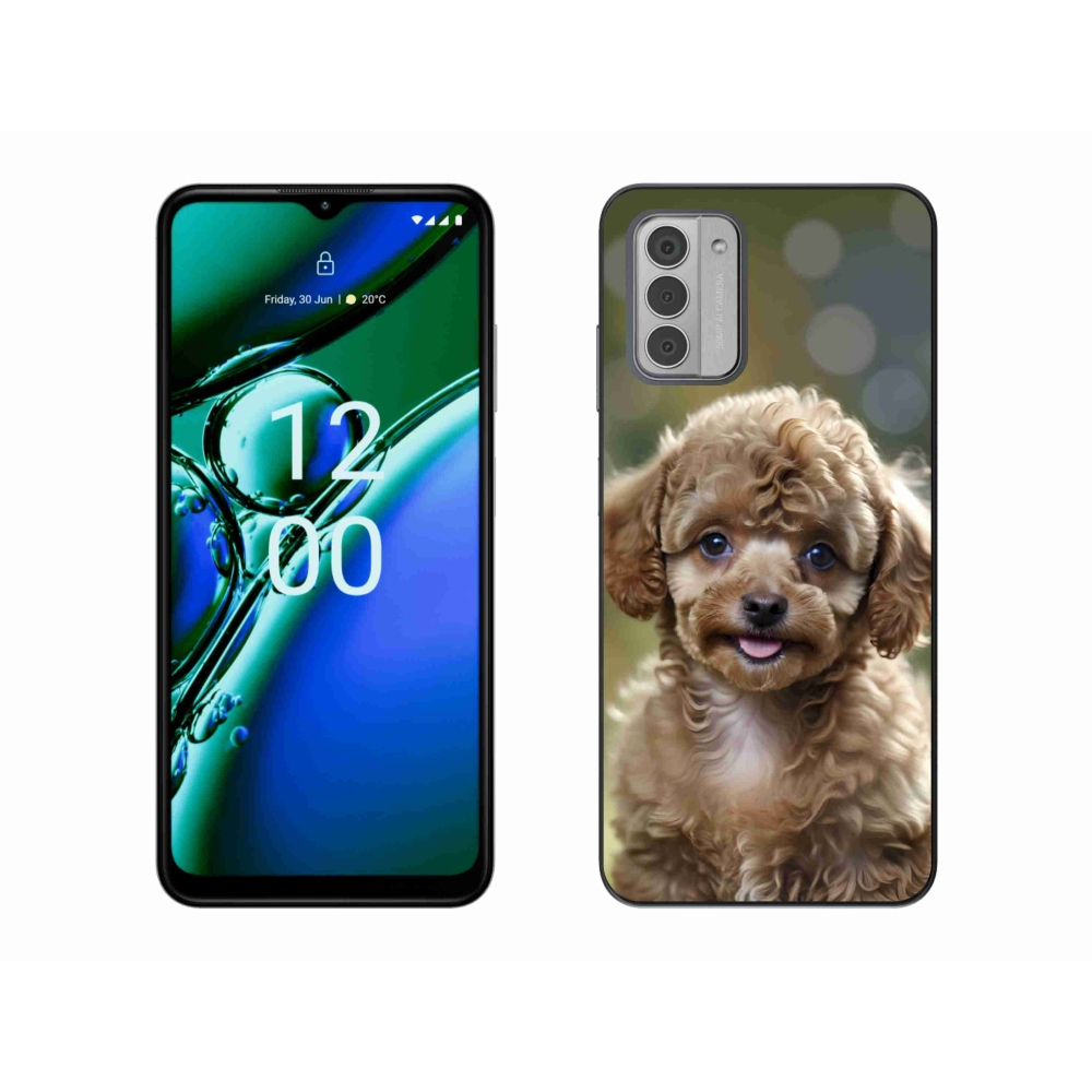 Gelový kryt mmCase na Nokia G42 - roztomilý pudl