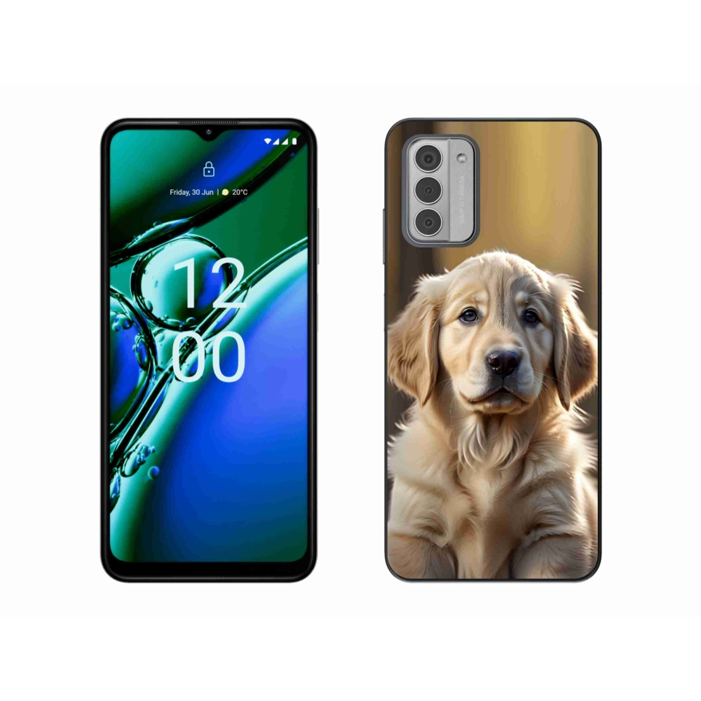 Gelový kryt mmCase na Nokia G42 - roztomilý zlatý retrívr