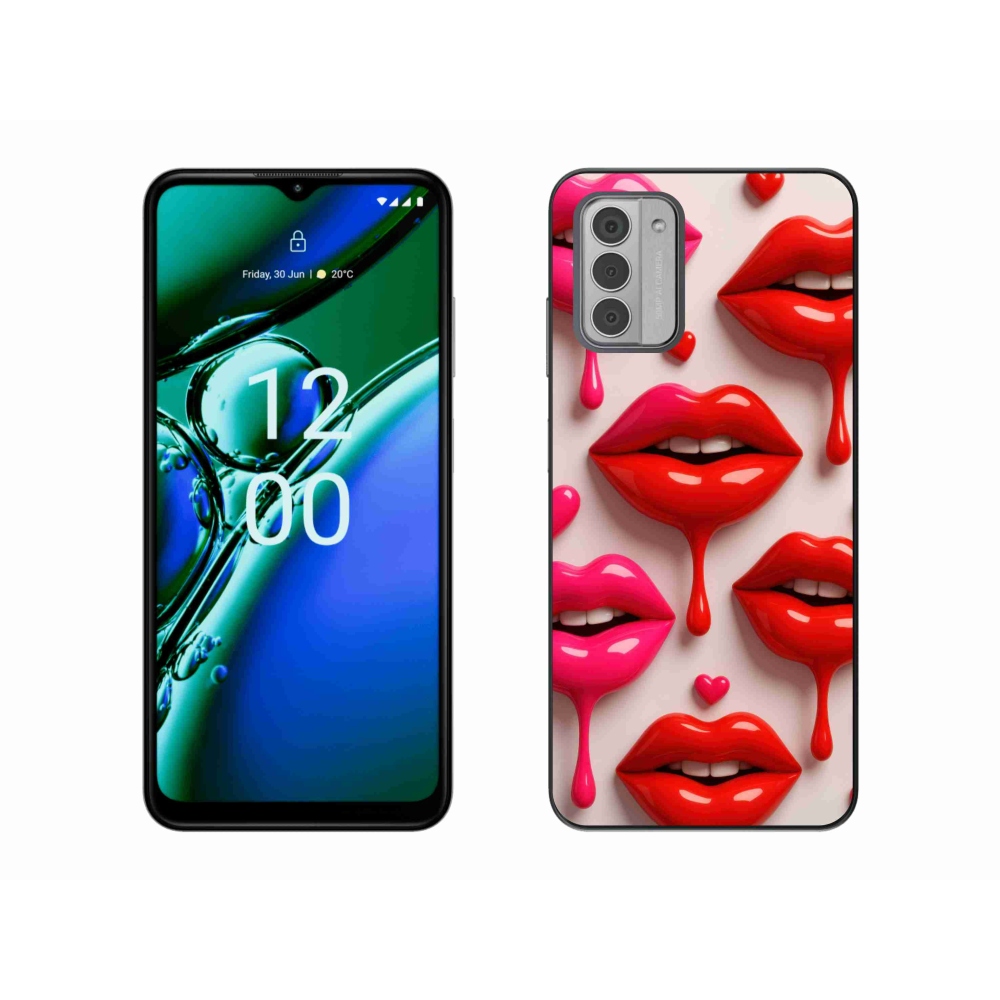 Gelový kryt mmCase na Nokia G42 - rty 2