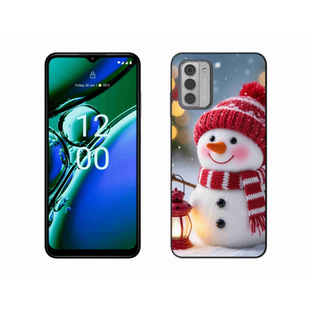 Gelový kryt mmCase na Nokia G42 - sněhulák 2