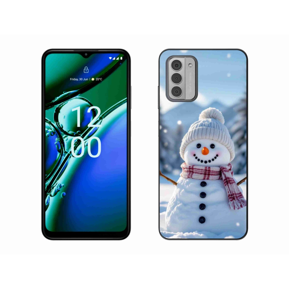Gelový kryt mmCase na Nokia G42 - sněhulák 3