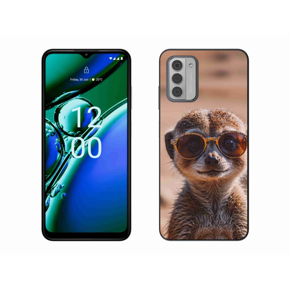Gelový kryt mmCase na Nokia G42 - stylová surikata
