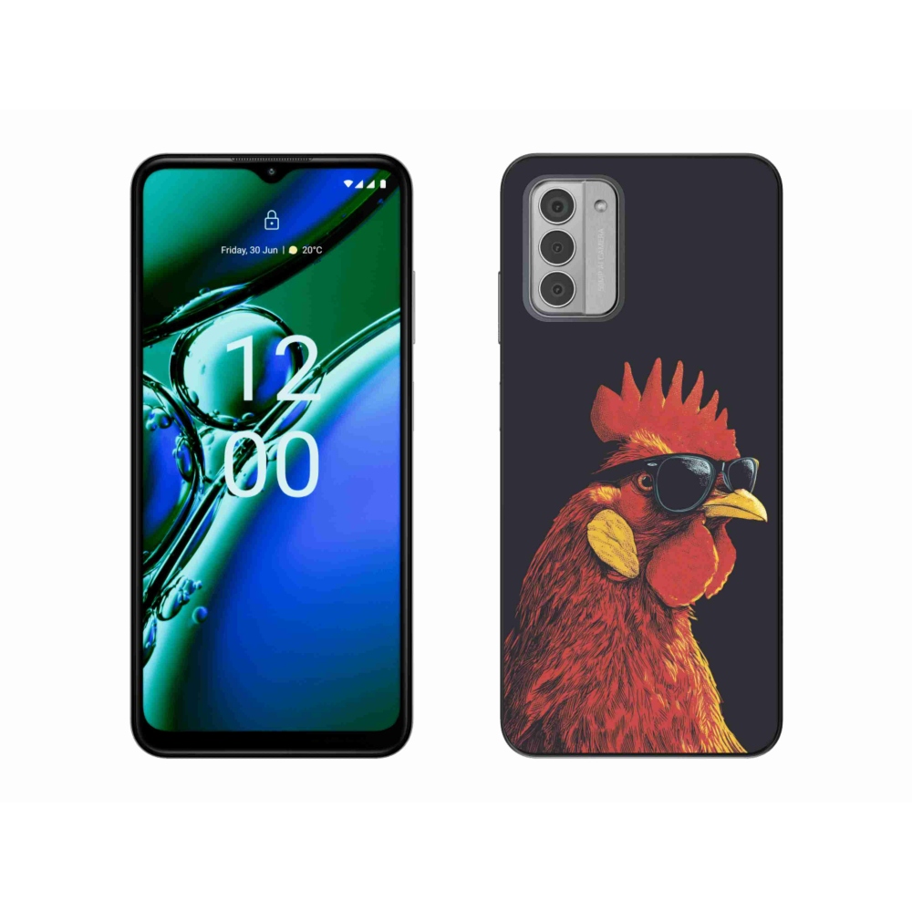 Gelový kryt mmCase na Nokia G42 - stylový kohout