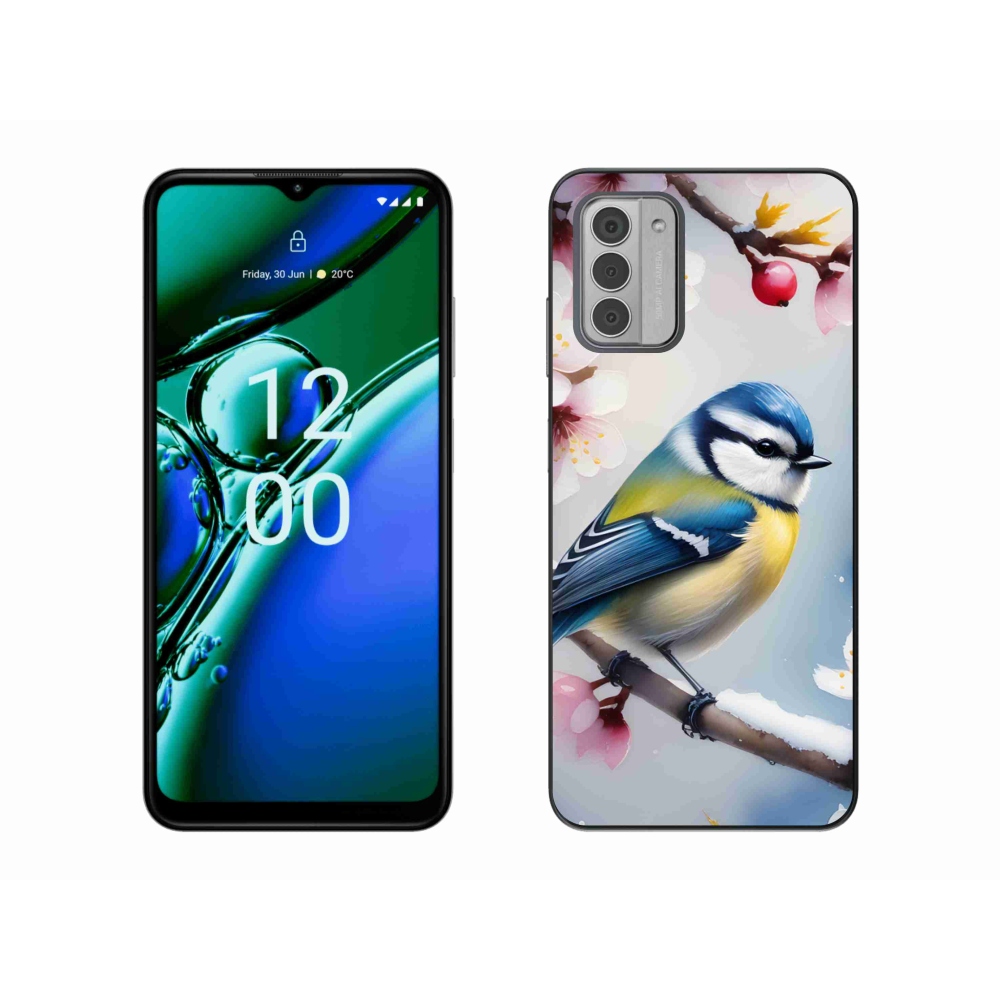 Gelový kryt mmCase na Nokia G42 - sýkorka