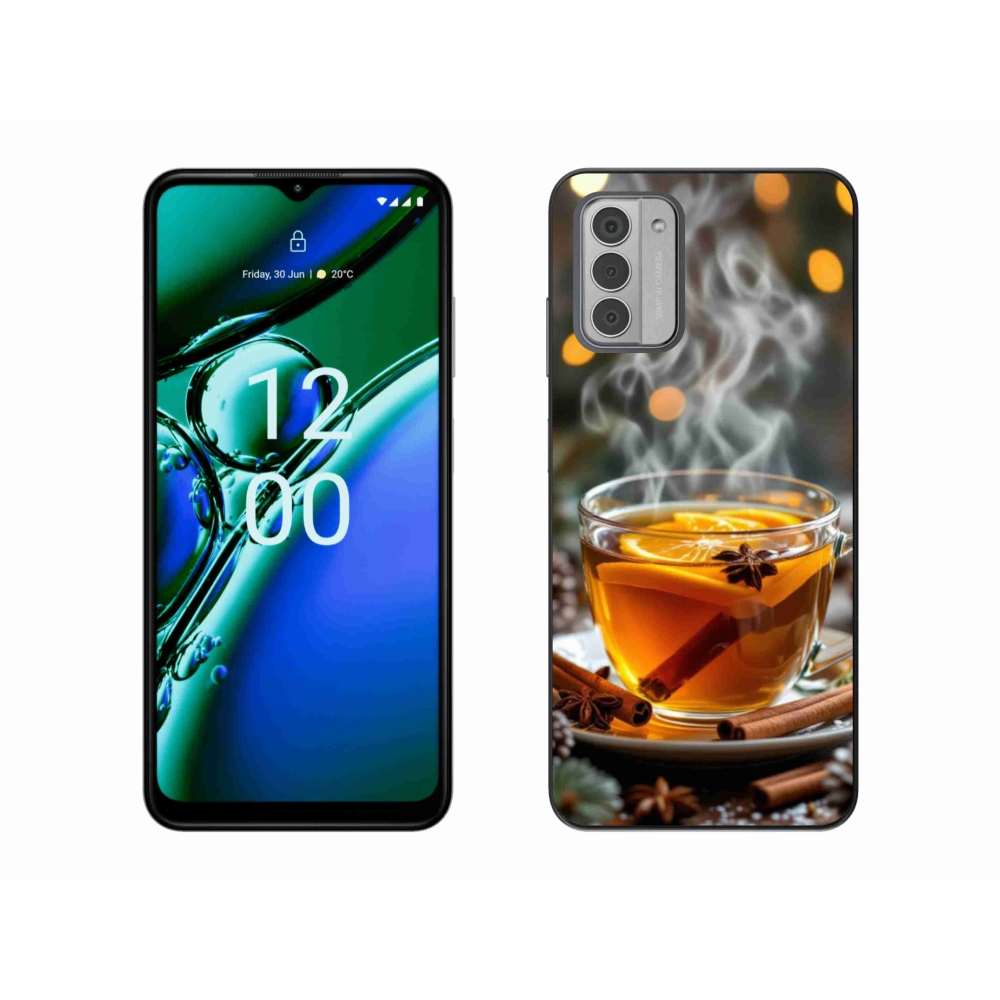 Gelový kryt mmCase na Nokia G42 - vánoční punč