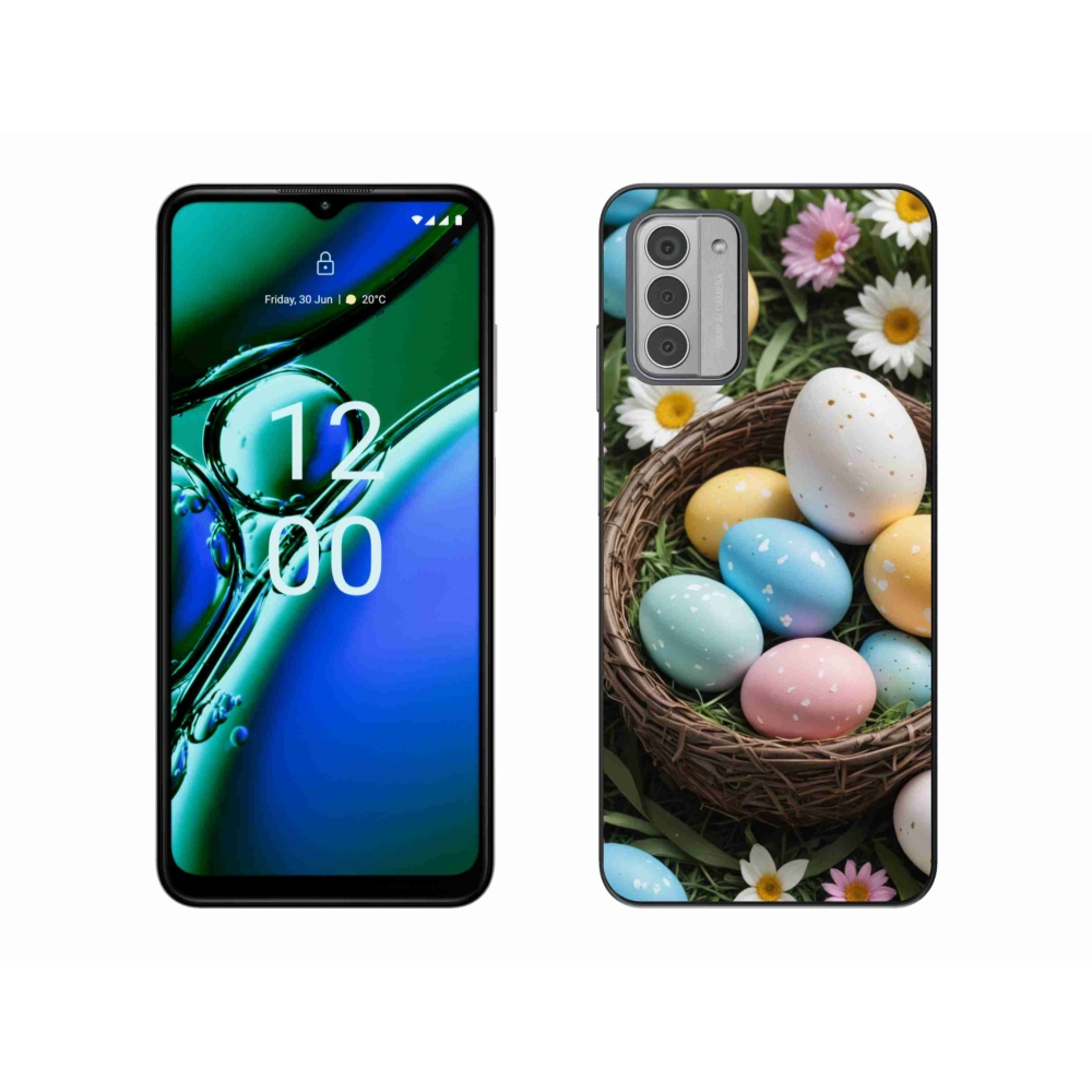 Gelový kryt mmCase na Nokia G42 - velikonoční vajíčka 2