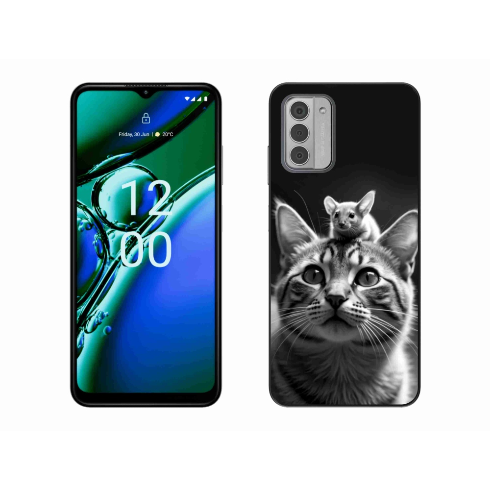 Gelový kryt mmCase na Nokia G42 - zvířecí přátelství 2