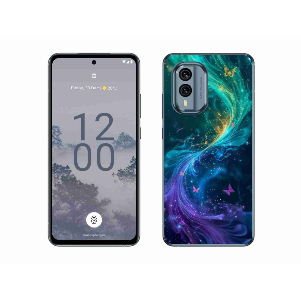 Gelový kryt mmCase na Nokia X30 5G - abstraktní motiv 31