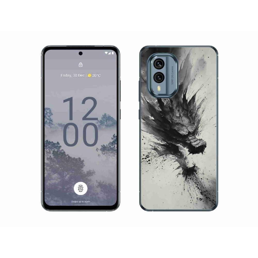 Gelový kryt mmCase na Nokia X30 5G - abstraktní motiv 32