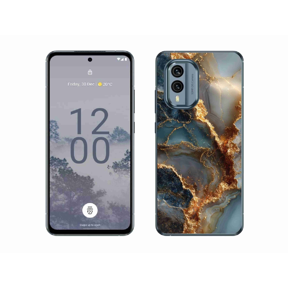 Gelový kryt mmCase na Nokia X30 5G - abstraktní motiv 33