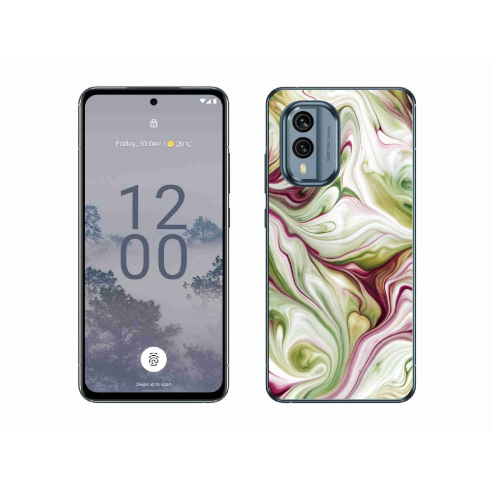 Gelový kryt mmCase na Nokia X30 5G - abstraktní motiv 36