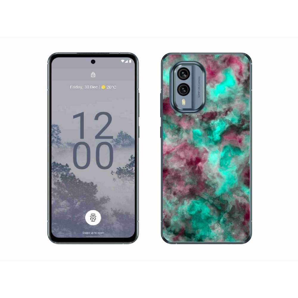 Gelový kryt mmCase na Nokia X30 5G - abstraktní motiv 39