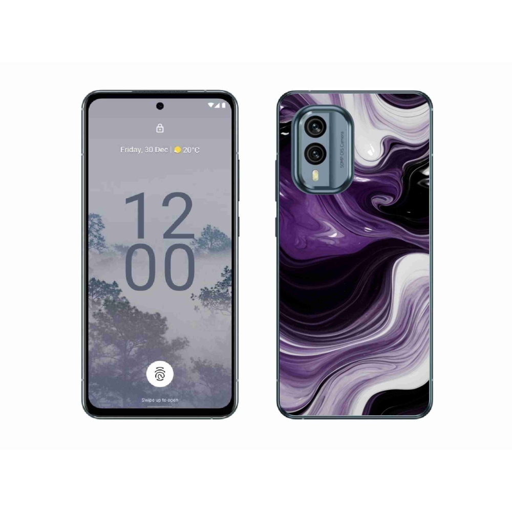 Gelový kryt mmCase na Nokia X30 5G - abstraktní motiv 46