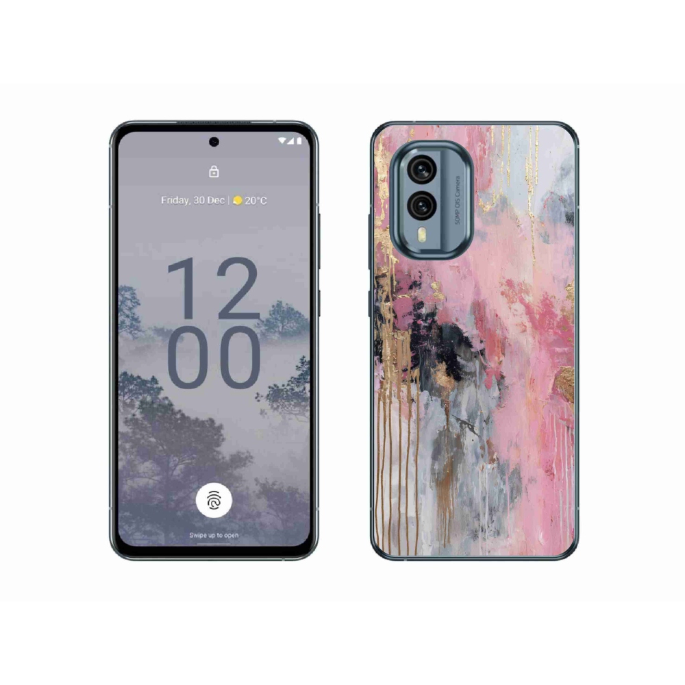 Gelový kryt mmCase na Nokia X30 5G - abstraktní motiv 49