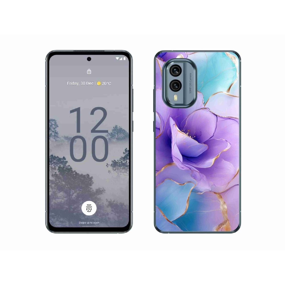 Gelový kryt mmCase na Nokia X30 5G - abstraktní motiv 52