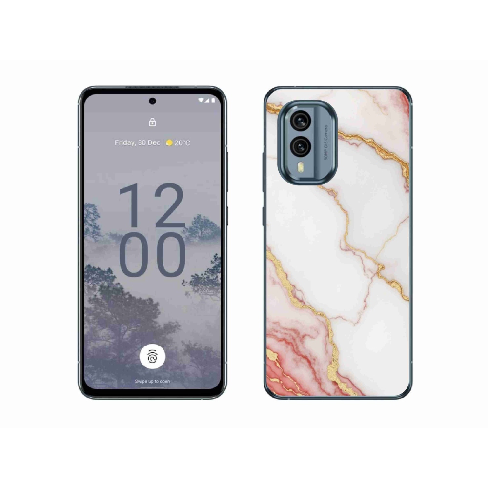 Gelový kryt mmCase na Nokia X30 5G - abstraktní motiv 53