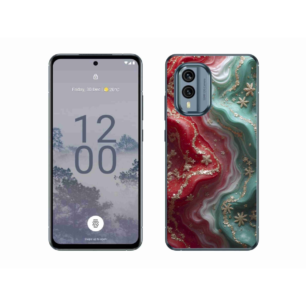 Gelový kryt mmCase na Nokia X30 5G - abstraktní motiv 54