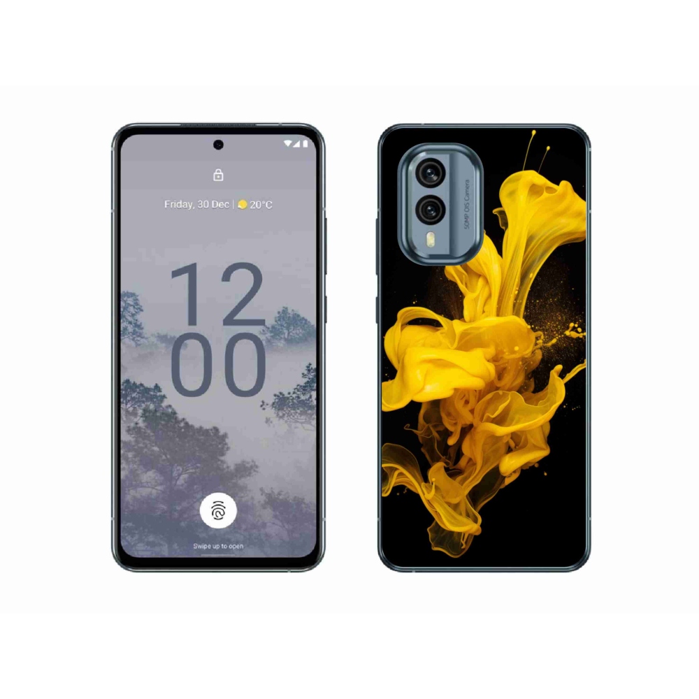 Gelový kryt mmCase na Nokia X30 5G - abstraktní motiv 56