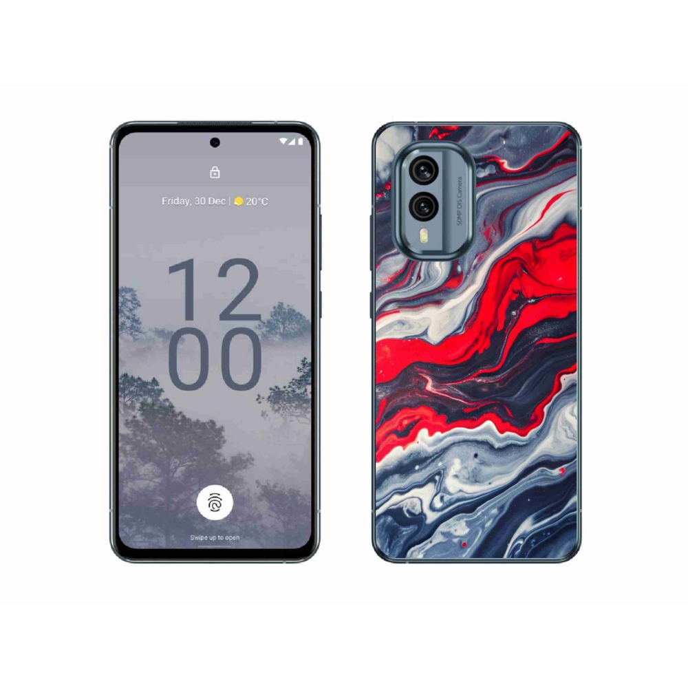 Gelový kryt mmCase na Nokia X30 5G - abstraktní motiv 59