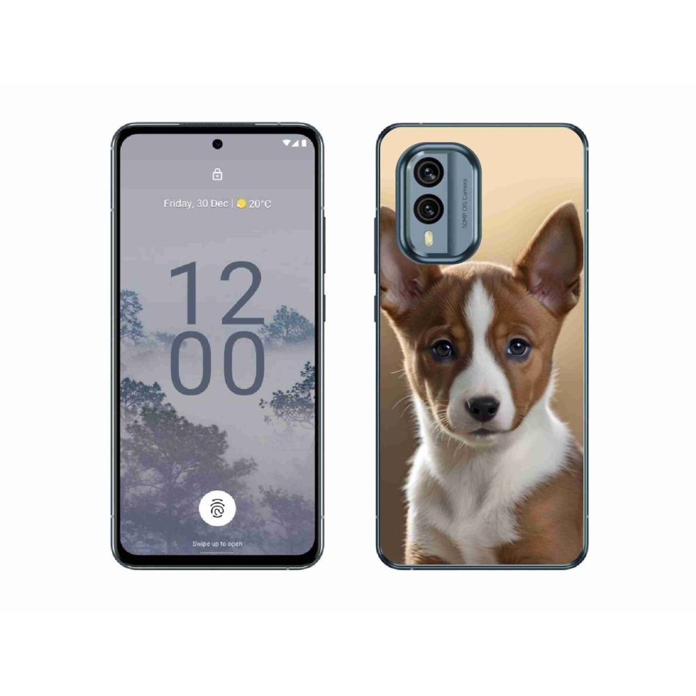 Gelový kryt mmCase na Nokia X30 5G - basenji