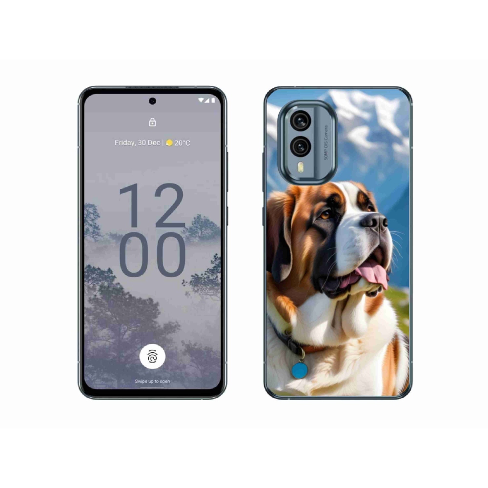 Gelový kryt mmCase na Nokia X30 5G - bernardýn