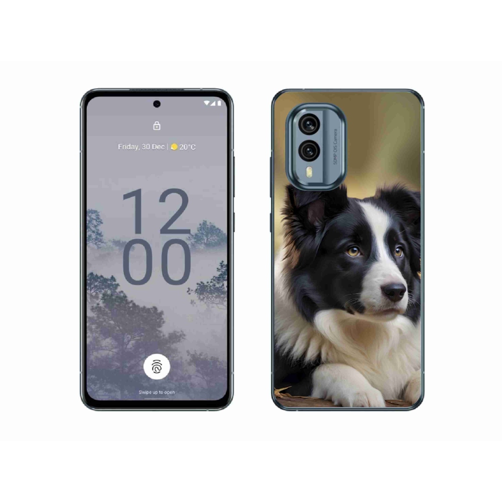 Gelový kryt mmCase na Nokia X30 5G - border kolie 2