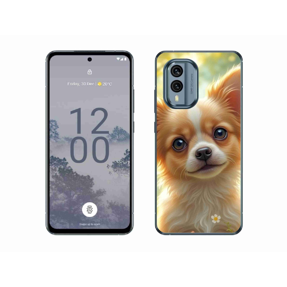 Gelový kryt mmCase na Nokia X30 5G - čivava 5