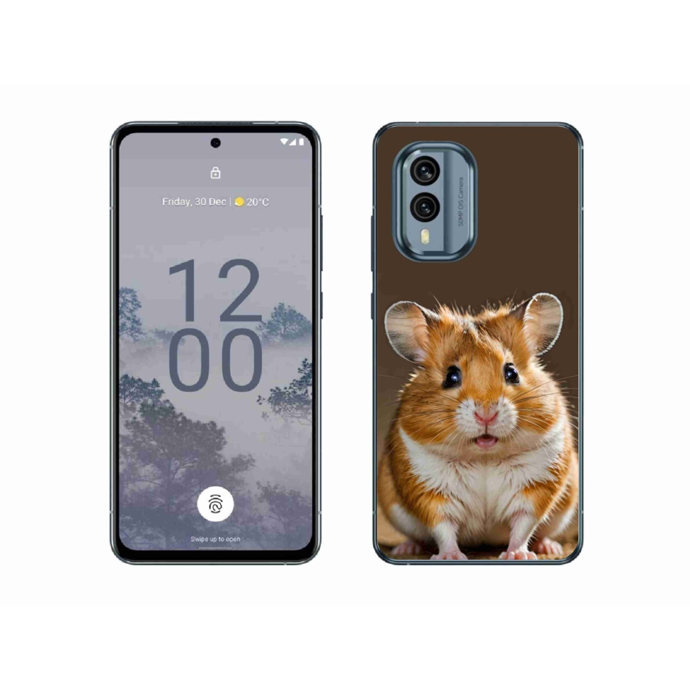 Gelový kryt mmCase na Nokia X30 5G - křeček