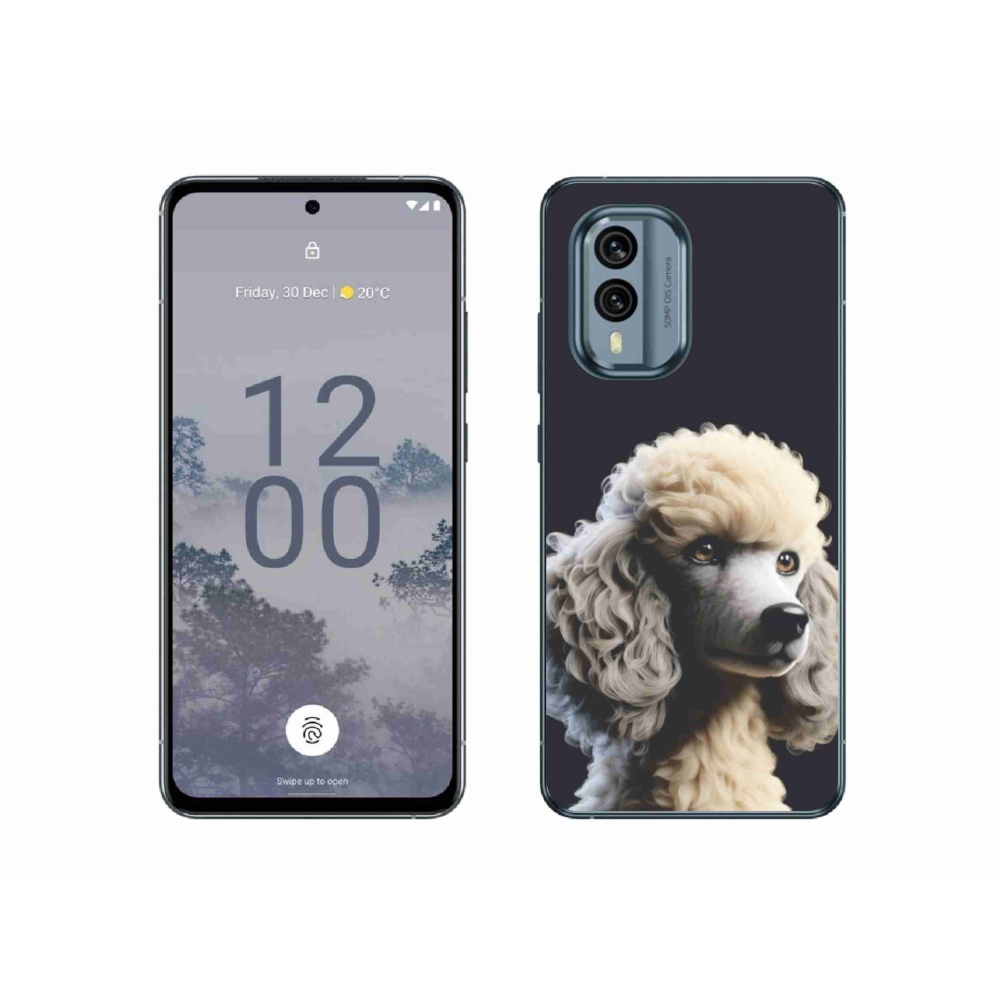 Gelový kryt mmCase na Nokia X30 5G - pudl