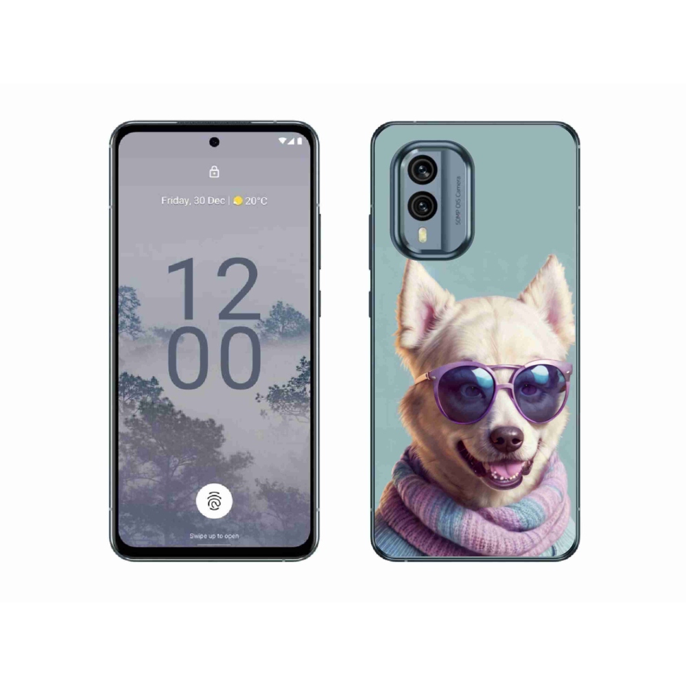Gelový kryt mmCase na Nokia X30 5G - stylový německý špic
