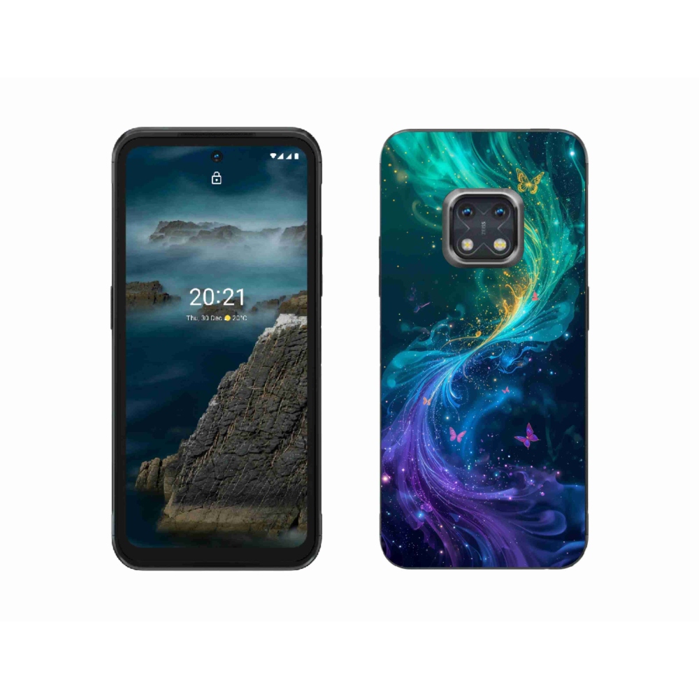Gelový kryt mmCase na Nokia XR20 - abstraktní motiv 31