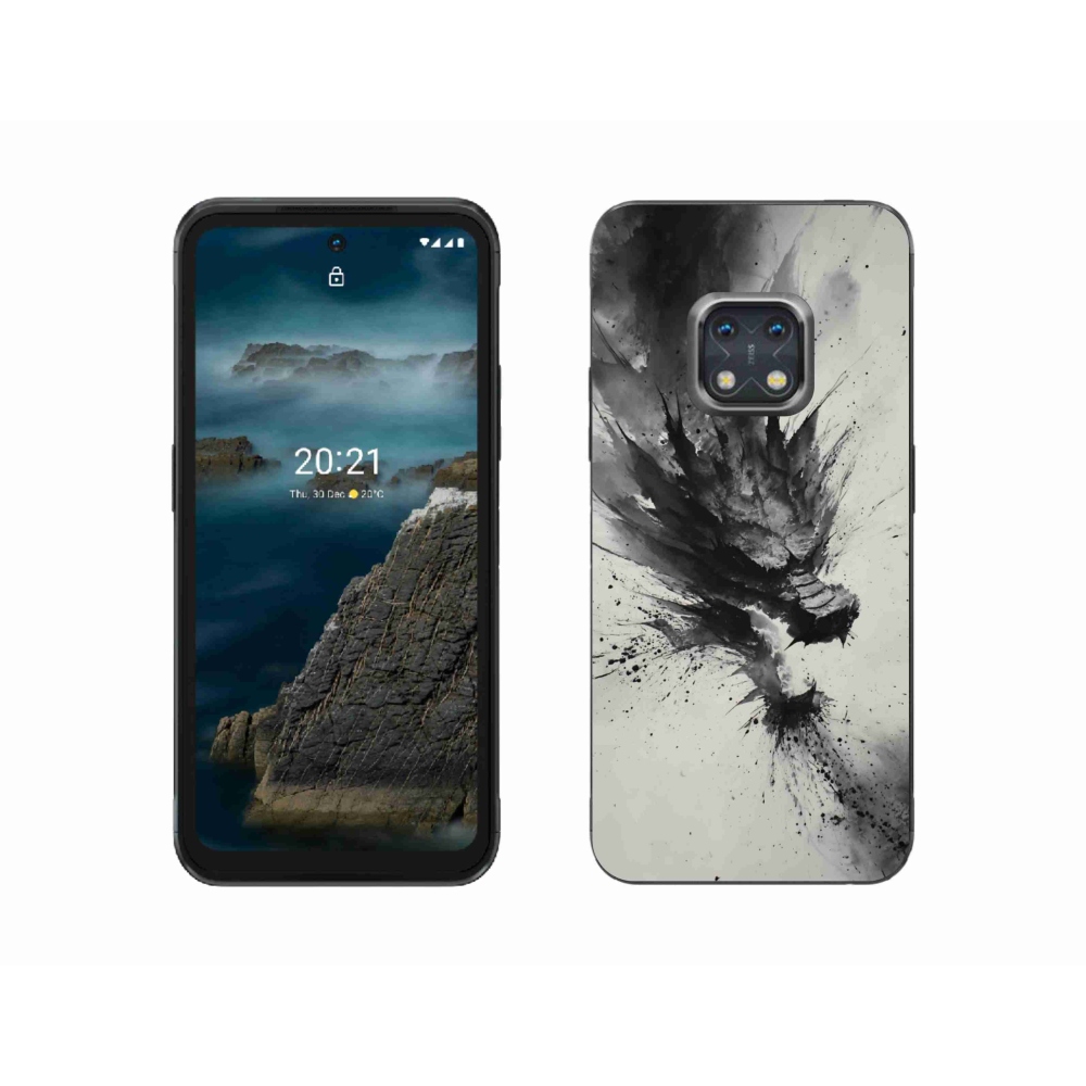 Gelový kryt mmCase na Nokia XR20 - abstraktní motiv 32