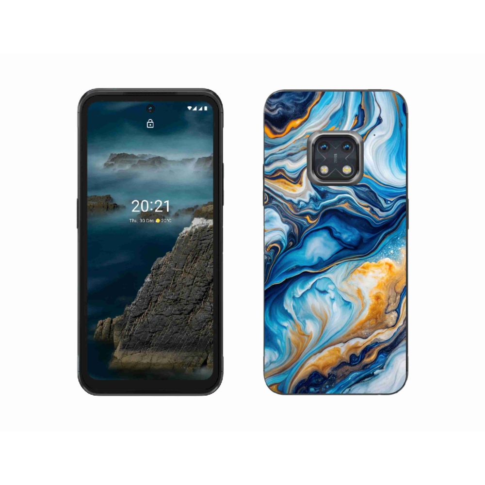 Gelový kryt mmCase na Nokia XR20 - abstraktní motiv 34