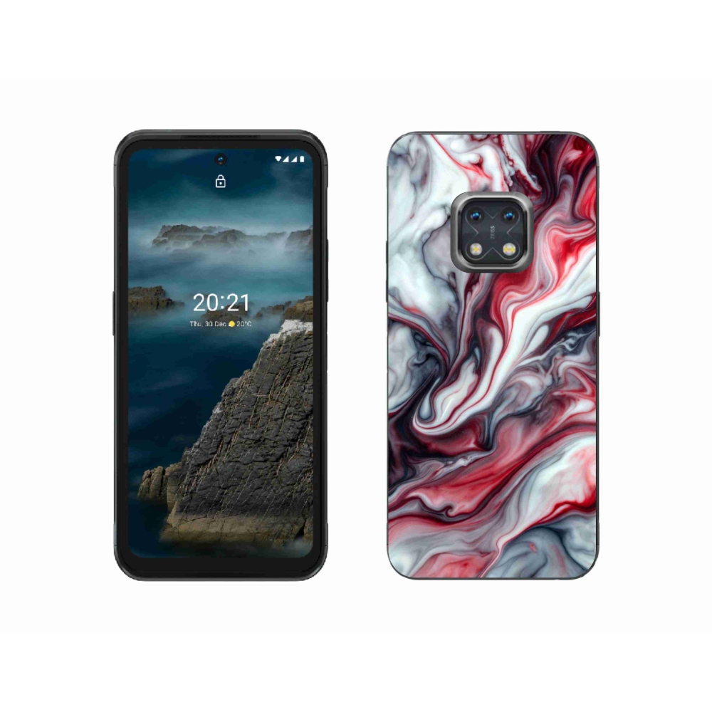 Gelový kryt mmCase na Nokia XR20 - abstraktní motiv 37