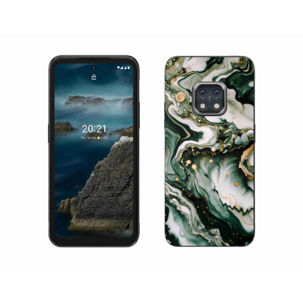 Gelový kryt mmCase na Nokia XR20 - abstraktní motiv 38