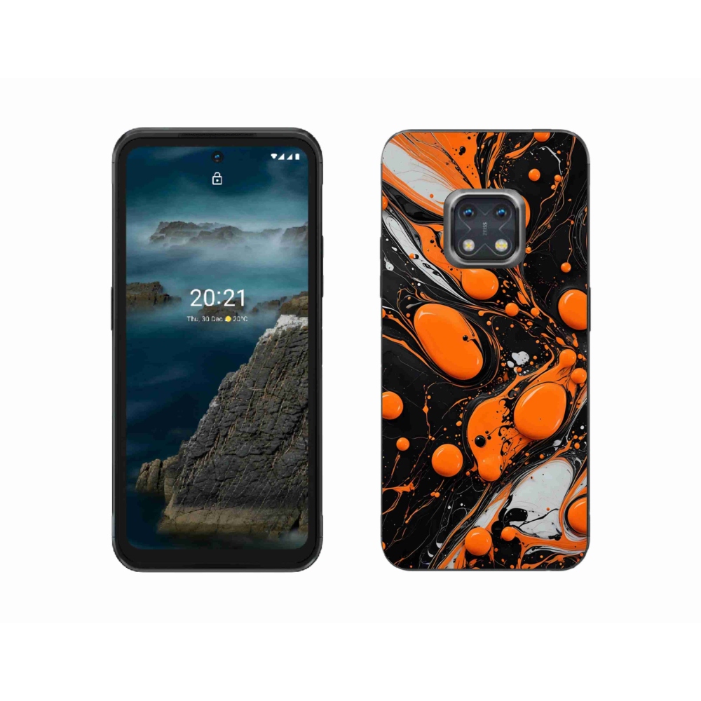 Gelový kryt mmCase na Nokia XR20 - abstraktní motiv 41