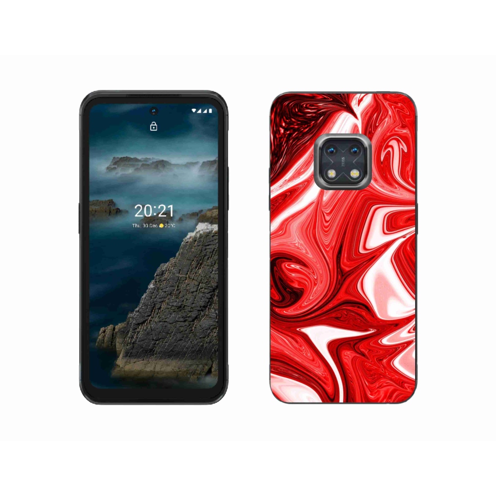 Gelový kryt mmCase na Nokia XR20 - abstraktní motiv 43