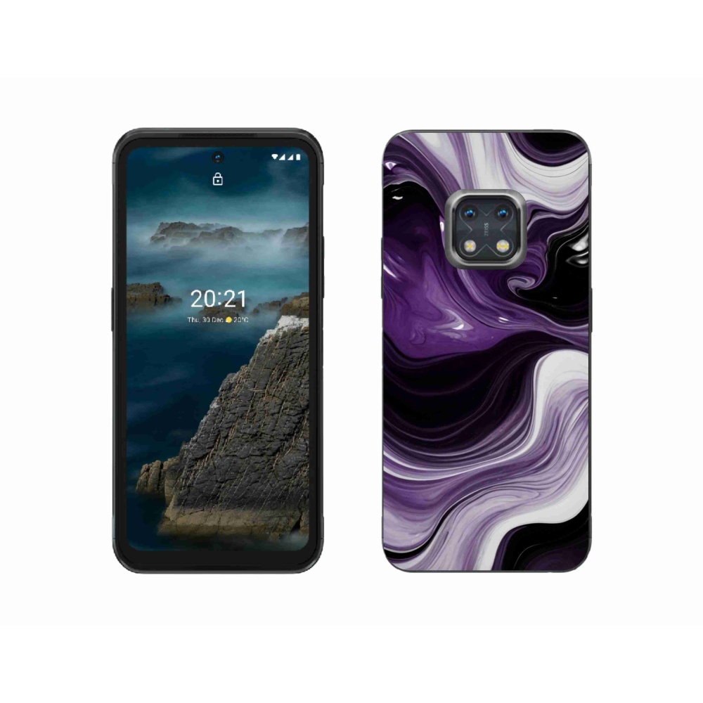 Gelový kryt mmCase na Nokia XR20 - abstraktní motiv 46