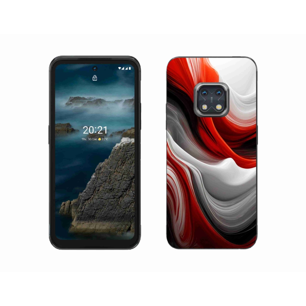 Gelový kryt mmCase na Nokia XR20 - abstraktní motiv 47