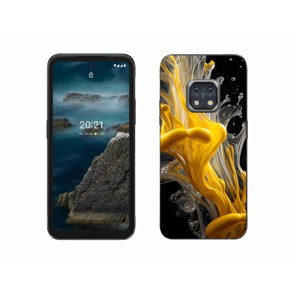 Gelový kryt mmCase na Nokia XR20 - abstraktní motiv 48