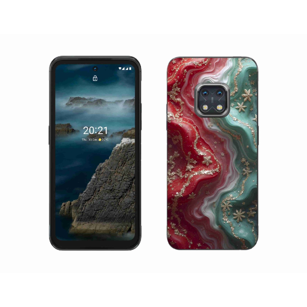 Gelový kryt mmCase na Nokia XR20 - abstraktní motiv 54