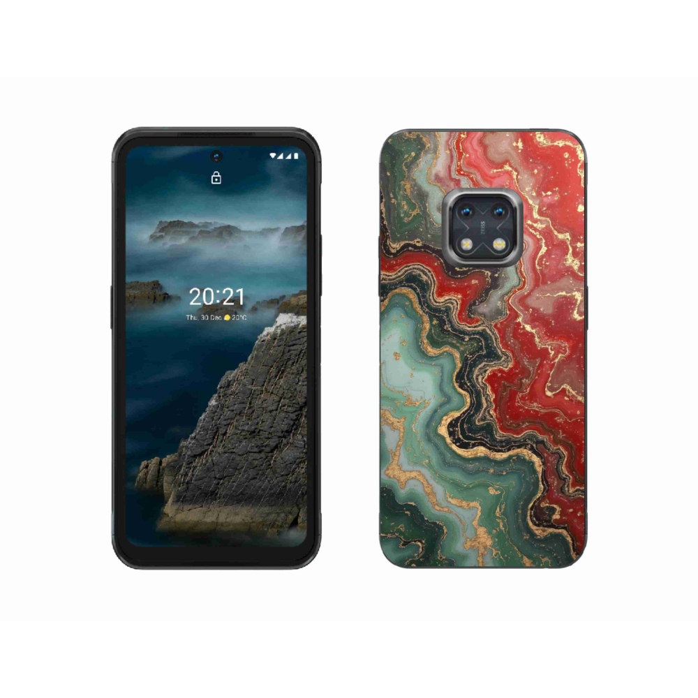 Gelový kryt mmCase na Nokia XR20 - abstraktní motiv 55