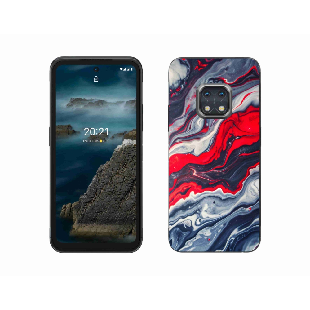 Gelový kryt mmCase na Nokia XR20 - abstraktní motiv 59