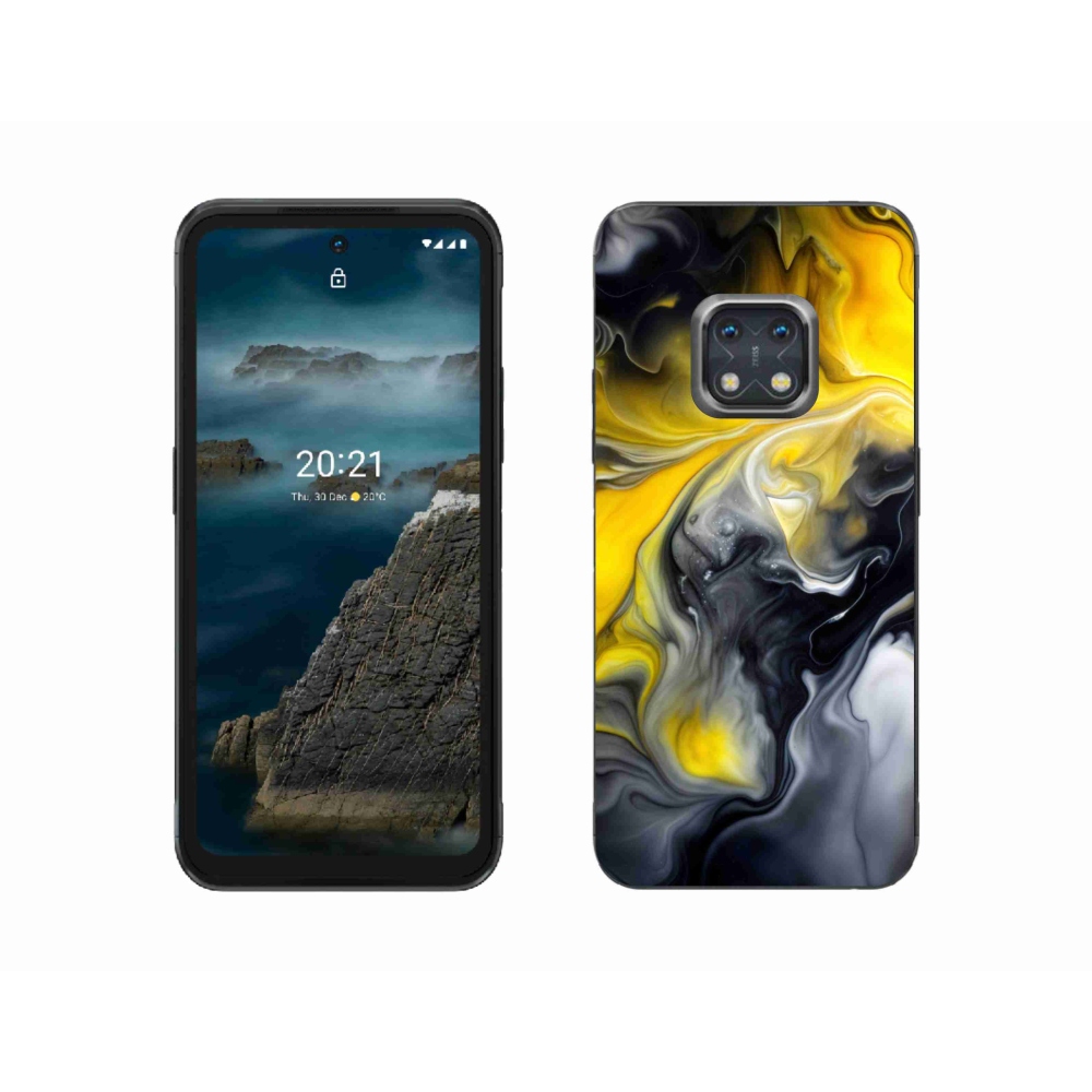 Gelový kryt mmCase na Nokia XR20 - abstraktní motiv 60