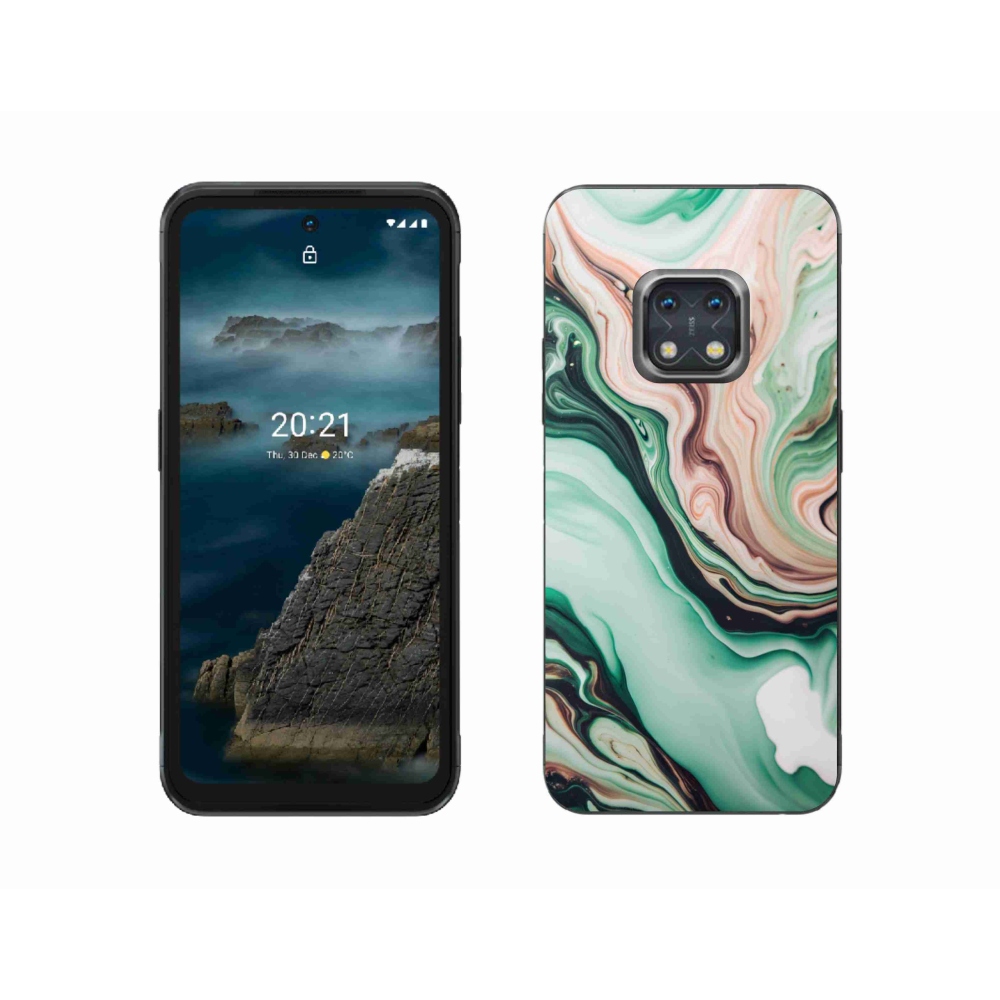 Gelový kryt mmCase na Nokia XR20 - abstraktní motiv 62