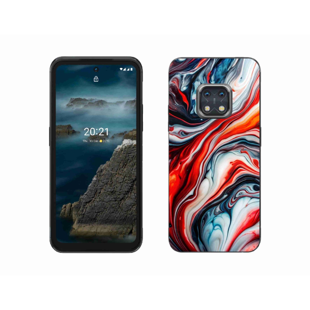 Gelový kryt mmCase na Nokia XR20 - abstraktní motiv 63