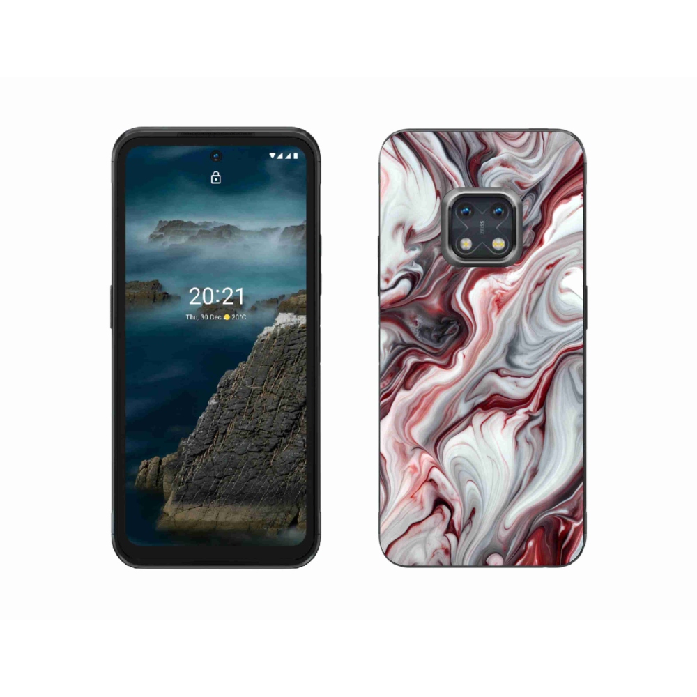 Gelový kryt mmCase na Nokia XR20 - abstraktní motiv 64