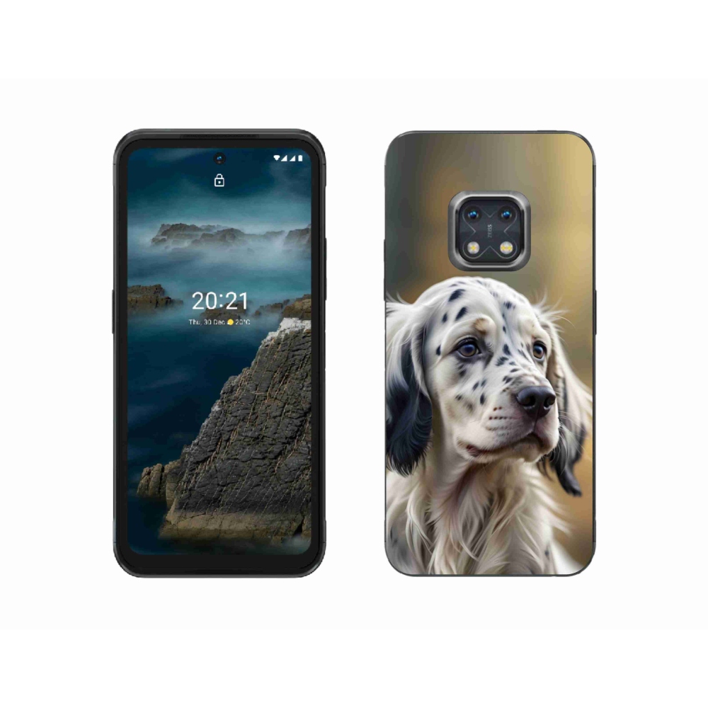Gelový kryt mmCase na Nokia XR20 - anglický setr